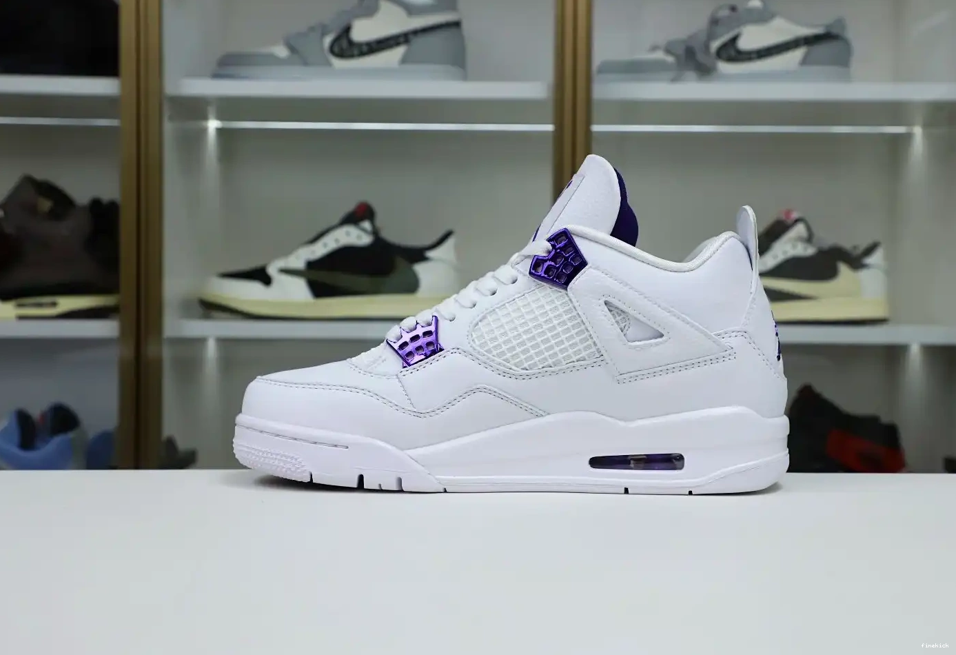 4 PURPLE JORDAN AIR METALLIC 0610